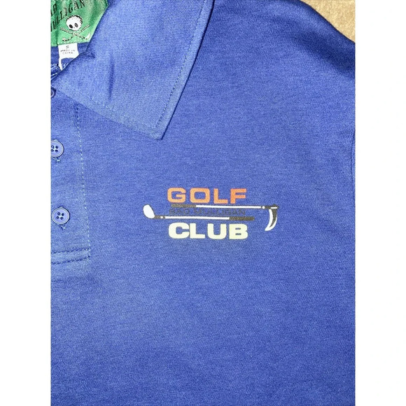 Men’s Bad‎ Mulligan Golf Polo NWT Navy with UV PROTECTION ($68) - Picture 4 of 6